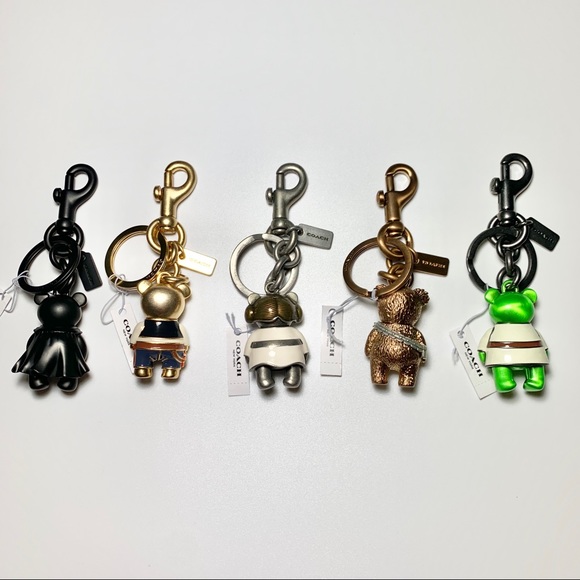 Star Wars X Coach Bears Set of Bag Charms - Picture 8 of 8